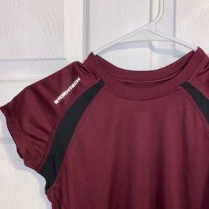 Women’s Stormtech Maroon Workout Shirt